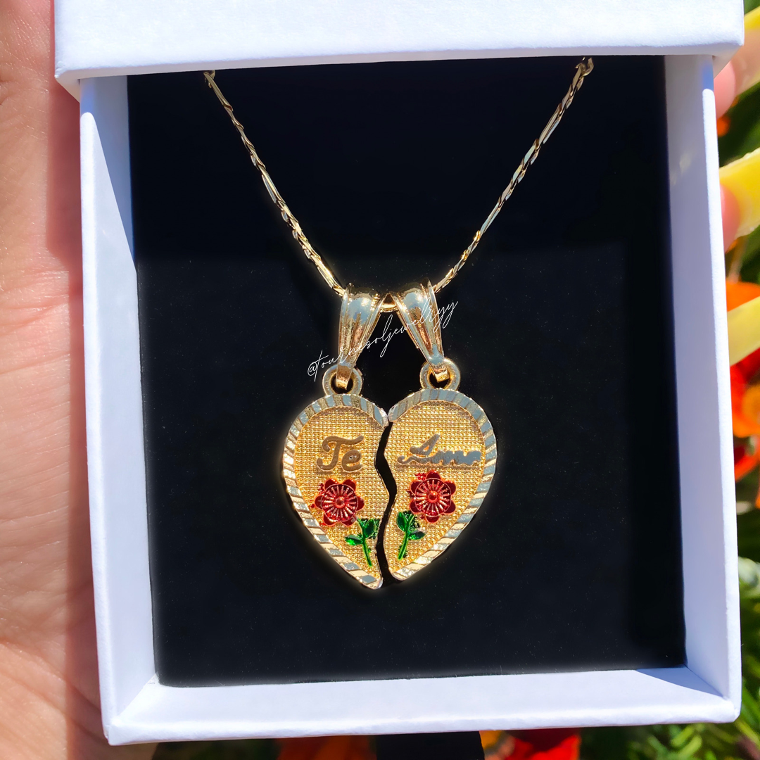 Rose “Te Amo” Necklace