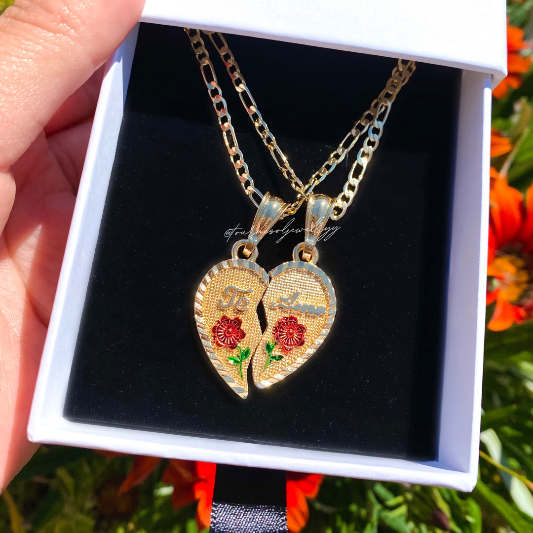 Rose “Te Amo” Necklace